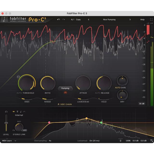FabFilter/FabFilter Pro-C 3【オンライン納品】