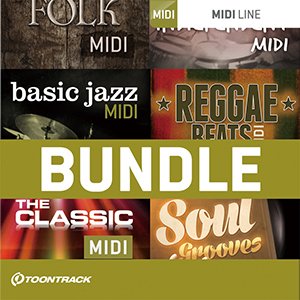 TOONTRACK/DRUM 6MIDI - INDIE & VINTAGE【オンライン納品】【在庫あり】