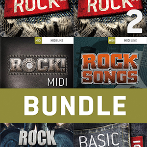 TOONTRACK/DRUM 6MIDI - ROCK DRUMS【オンライン納品】【在庫あり】