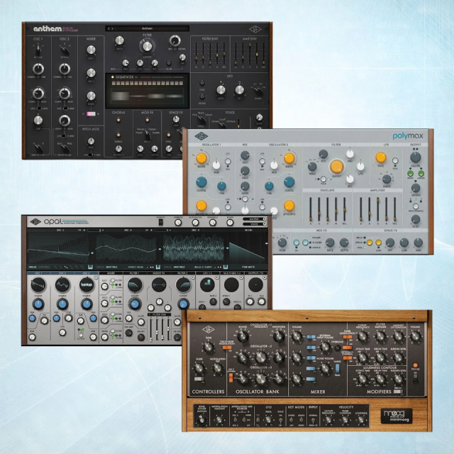 UNIVERSAL AUDIO/UAD Synth Collection【～03/31 期間限定特価キャンペーン】【オンライン納品】【在庫あり】