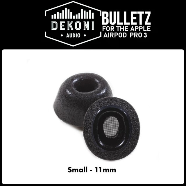 DEKONI AUDIO/DEKONI BULLETZ APP3 SM1【Sサイズ1ペア】【ETZ-APP3-SM1】【ネコポス発送】