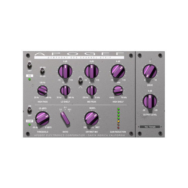 APOGEE/Symphony ECS Channel Strip【オンライン納品】【在庫あり】