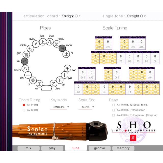shun21 笙 笙」のあらゆる演奏をキャプチャーしたソフトシンセ Sonica