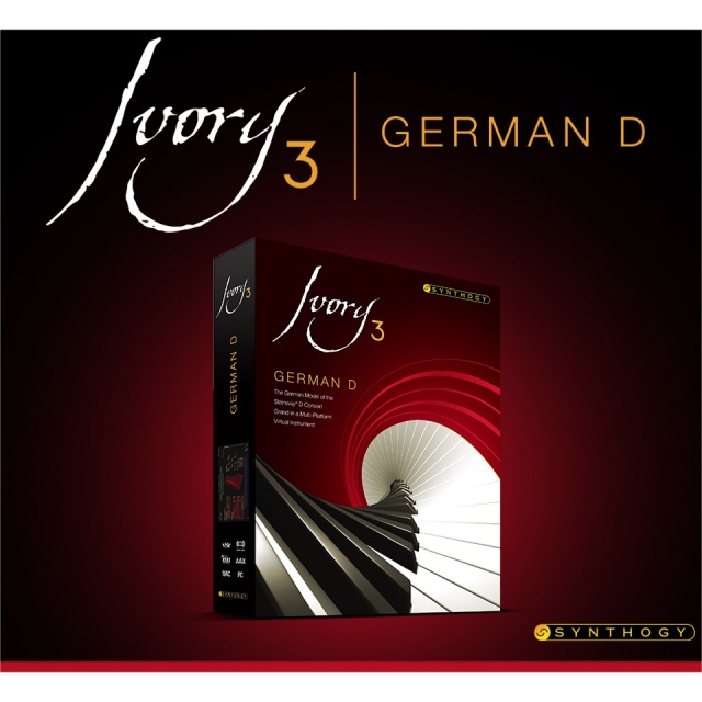 Synthogy/Ivory 3 German D Upgrade from Ivory 2 Grand Pianos ダウンロード版【オンライン納品】