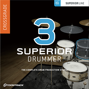 TOONTRACK/SUPERIOR DRUMMER 3 CROSSGRADE【～03/02 期間限定特価キャンペーン】【オンライン納品】