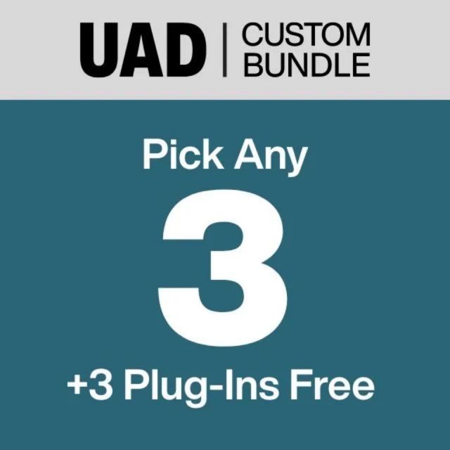 UNIVERSAL AUDIO/UAD Custom 3 Plus【～3/31 期間限定特価キャンペーン】【オンライン納品】【在庫あり】