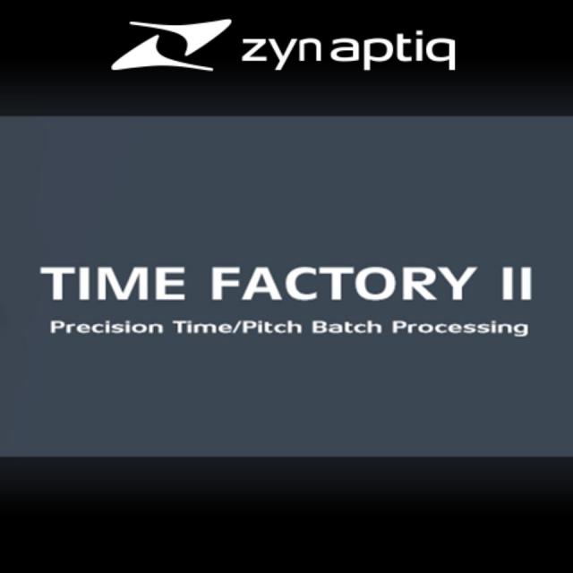 Zynaptiq/TIME FACTORY II【オンライン納品】【在庫あり】