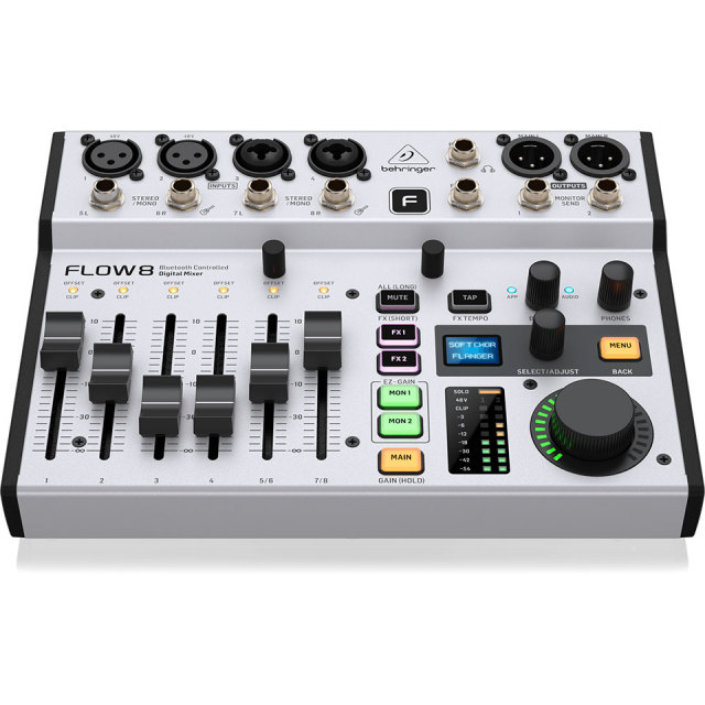 ベリンガーミキサー　FLOW8 BEHRINGER 楽天市場】BEHRINGER FLOW8 デジタル・ミキサー | USB