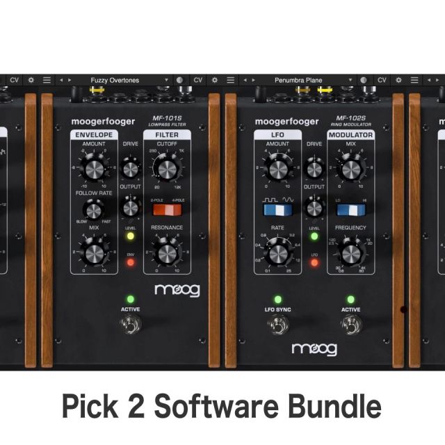 Moog Music/MoogerFooger Pick 2 Software Bundle【～05/04 期間限定特価キャンペーン】【オンライン納品】【在庫あり】