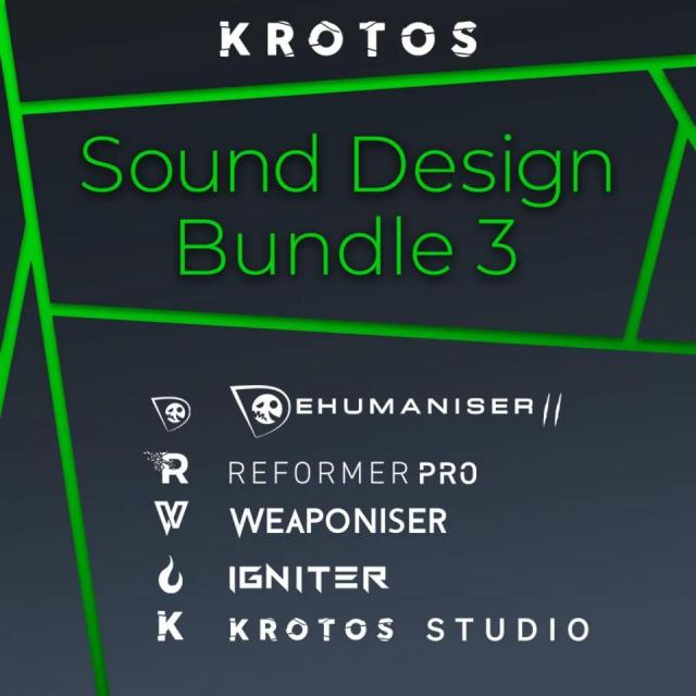 KROTOS/Sound Design Bundle 3【オンライン納品】