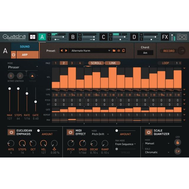 UVI/Quadra:Muted&Harmonics【～04/02期間限定特価キャンペーン】【オンライン納品】