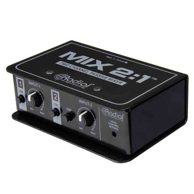 配信機器・PA機器・レコーディング機器 Radial MIX2:1 RADIAL/MIX 2:1
