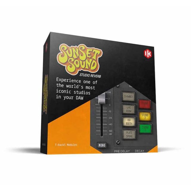 IK Multimedia/T-RackS Sunset Sound Studio Reverb【オンライン納品】