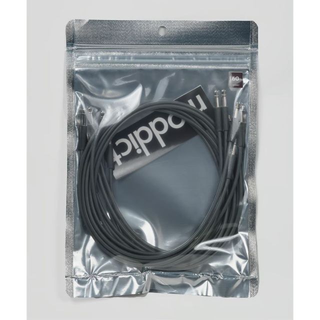 moddict/slim patch cable 60cm 6pack dark gray【在庫あり】