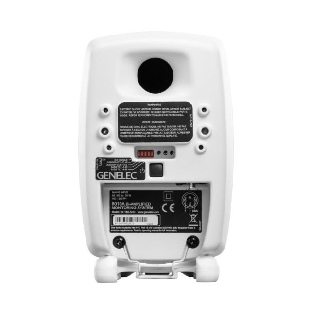 GENELEC/8010AW ホワイト(Pair)【2本セット】【～08/31 期間限定特価
