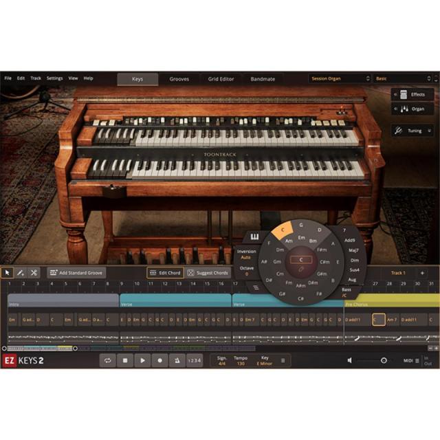 TOONTRACK/EKX SESSION ORGAN【オンライン納品】【在庫あり】