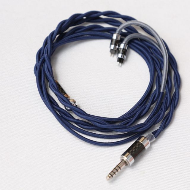 イヤホン Rhapsodio Evolution Silver Plated Copper Rhapsodio Evolution Silver (2pin-4.4mm) – e☆イヤホン