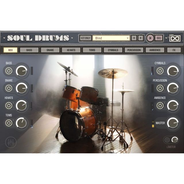 UVI/SoulDrums【～04/02期間限定特価キャンペーン】【オンライン納品】