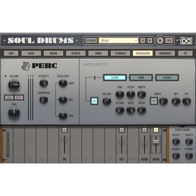 UVI/SoulDrums【～04/02期間限定特価キャンペーン】【オンライン納品】