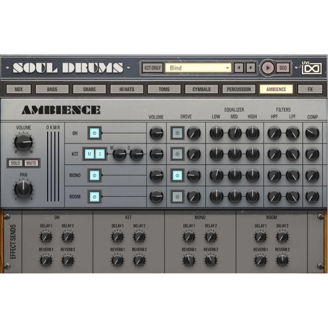 UVI/SoulDrums【～04/02期間限定特価キャンペーン】【オンライン納品】