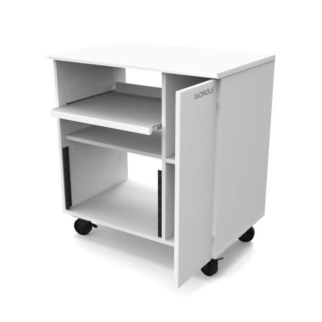 GLORiOUS/Modular Side Rack WH【スタジオデスク】【メーカー直送/送料