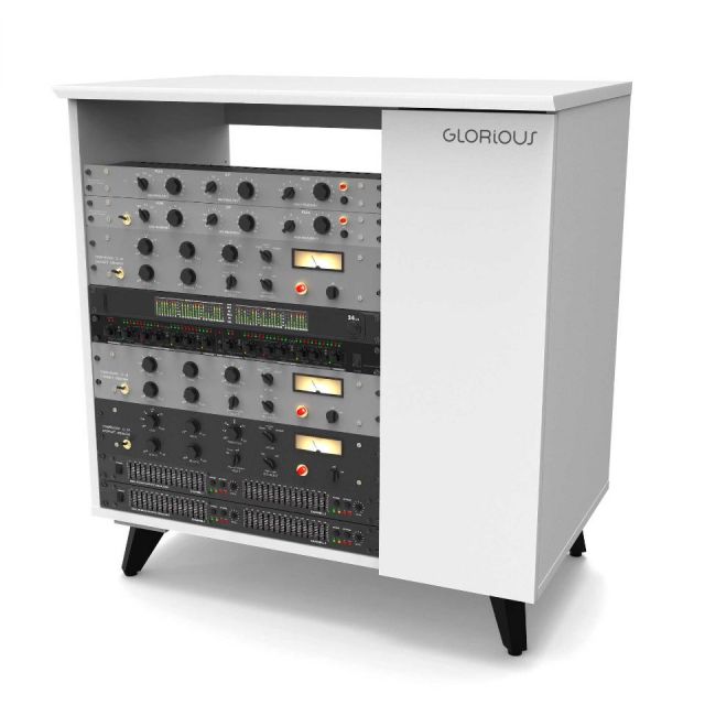 GLORiOUS/Modular Side Rack WH【スタジオデスク】【メーカー直送/送料