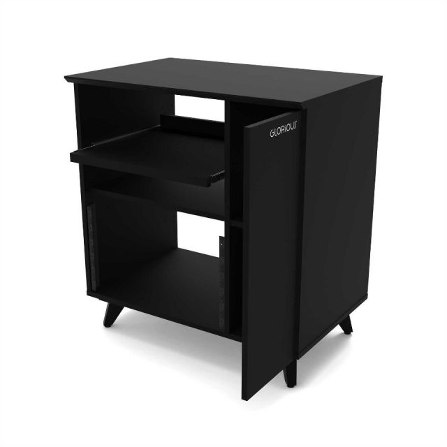 GLORiOUS/Modular Side Rack BK【スタジオデスク】【メーカー直送/送料加算地域あり】
