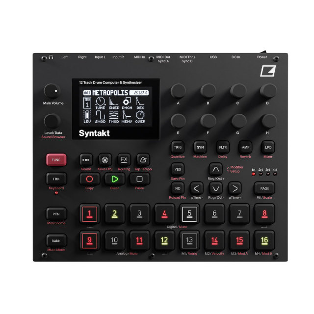 珍しい  elektron Syntakt 専用保護カバー付き（SMITHS Digital Musical DTM・DAW