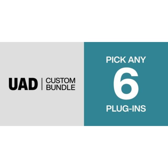 UNIVERSAL AUDIO/UAD Custom 6 Bundle【オンライン納品】