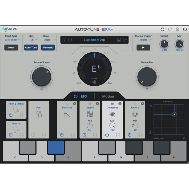 Antares/Auto-Tune EFX+ 10【オンライン納品】