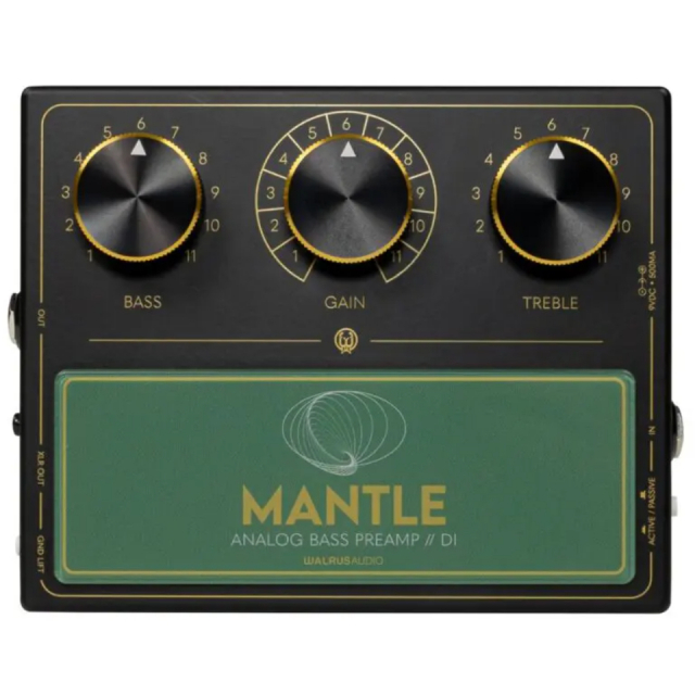 WALRUS AUDIO/Mantle Analog Bass Preamp D.I【入荷待ち】【ご予約受付中】
