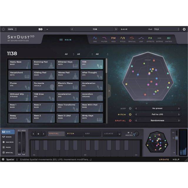 Sound Particles/SkyDust Stereo【オンライン納品】