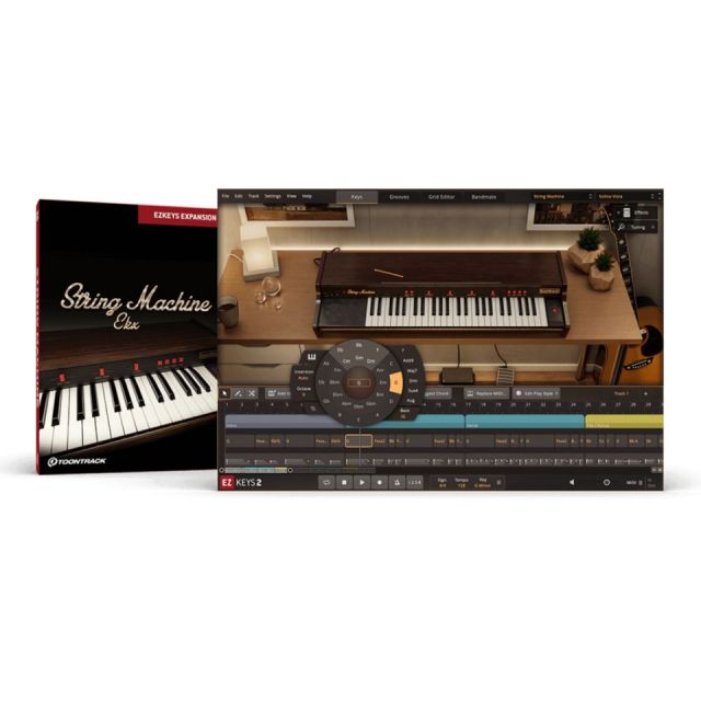 TOONTRACK/EKX - STRING MACHINE【EZ KEYSシリーズ拡張音源】【オンライン納品】【在庫あり】