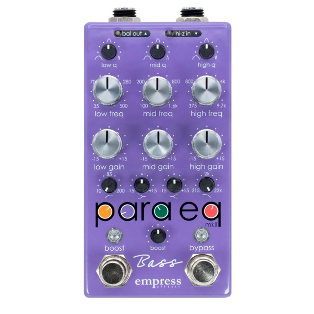 ギター Empress para eq empress effects 【USED】ParaEQ w/Boost/現物画像 エンプレス