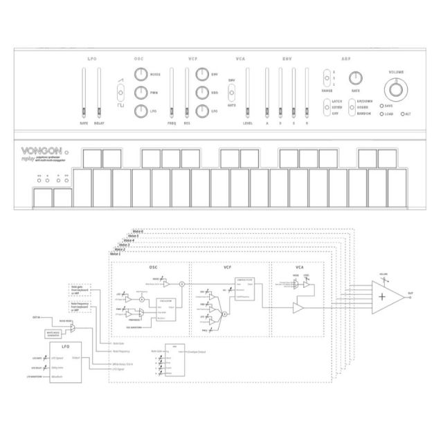 VONGON/REPLAY Black【在庫あり】【2606W1】
