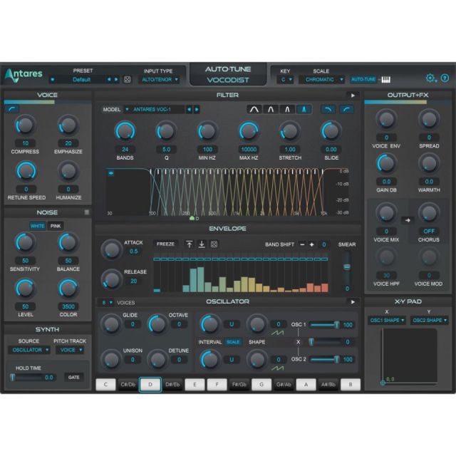 Antares AUTO-TUNE ギターエフェクター 本体 Antares/AutoTune Vocodist【オンライン納品】