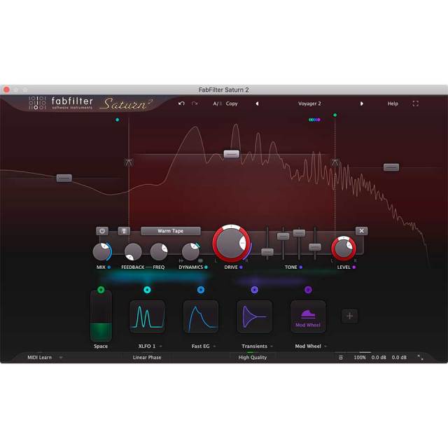 FabFilter/FabFilter Saturn 2【オンライン納品】