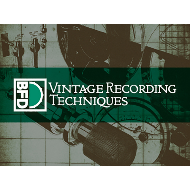 FXPansion/BFD3 Expansion Pack: Vintage Recording Techniques【～05/04 期間限定特価キャンペーン】【オンライン納品】【BFD拡張】