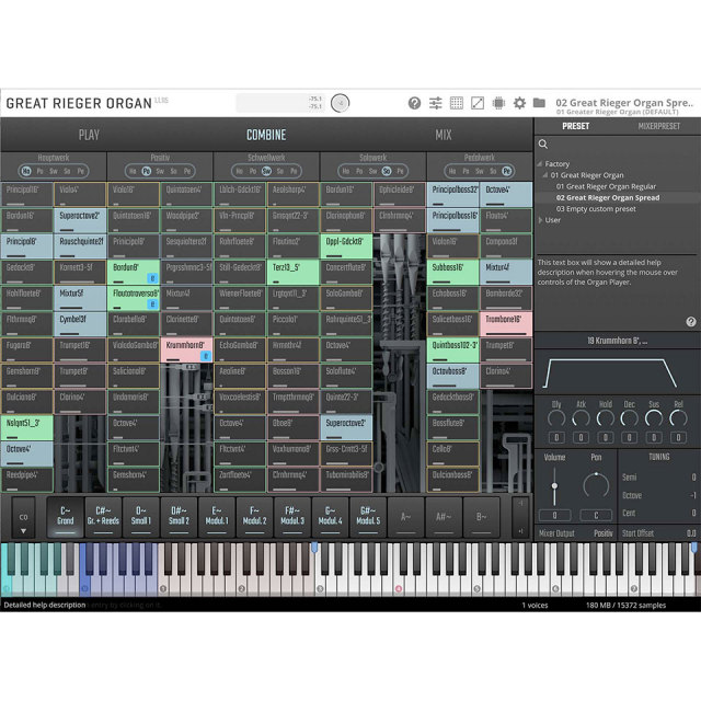 Vienna Symphonic Library/GREAT RIEGER ORGAN