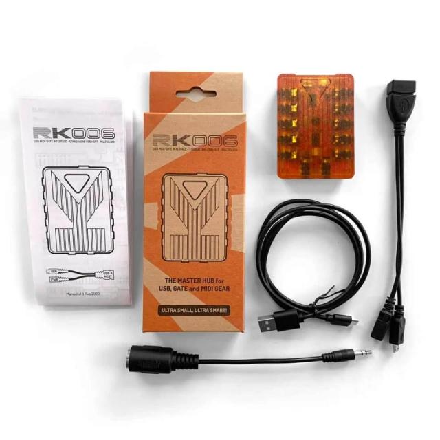 Retrokits/RK006 Portable USB MIDI/Gate Hub Orange【WTG