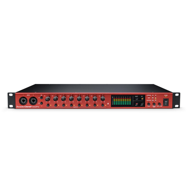 配信機器・PA機器・レコーディング機器 FOCUSRITE Clarett+ OctoPre FOCUSRITE ( フォーカスライト ) Clarett+ OctoPre 送料無料
