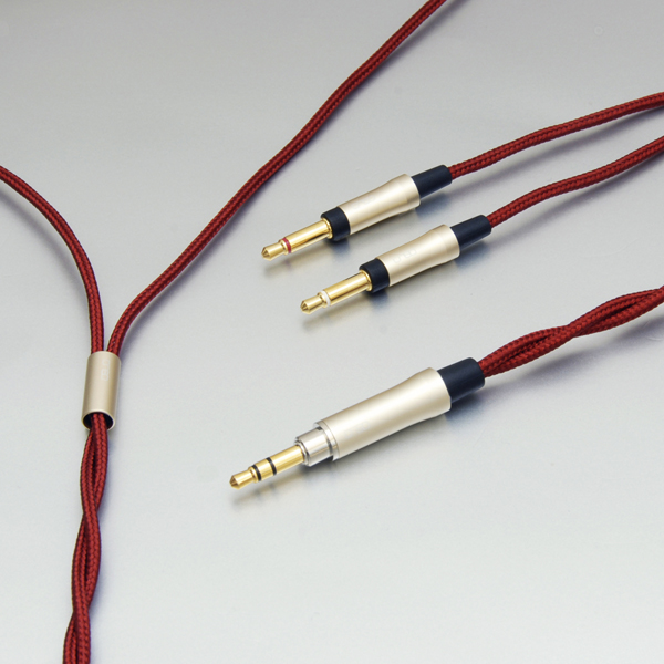 onso/hpct_03 ヘッドホンケーブル 3.5mmステレオ-3.5mmモノx2 1.2m【HPCT_03_UB33_120】