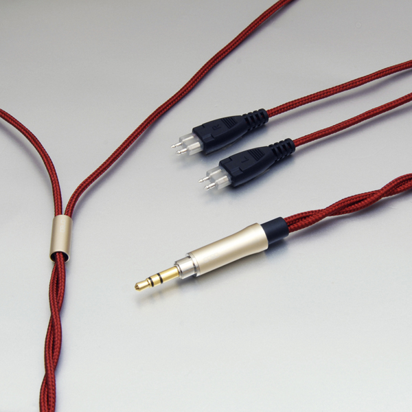 onso/hpct_03 ヘッドホンケーブル 3.5mmステレオ-2pin(x2) 1.2m【HPCT_03_UB3P_120】