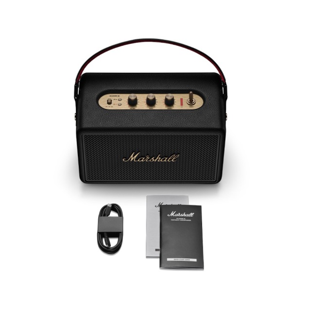美品　Marshall Kilburn IIIスピーカー Marshall/KILBURN III BLACK AND BRASS