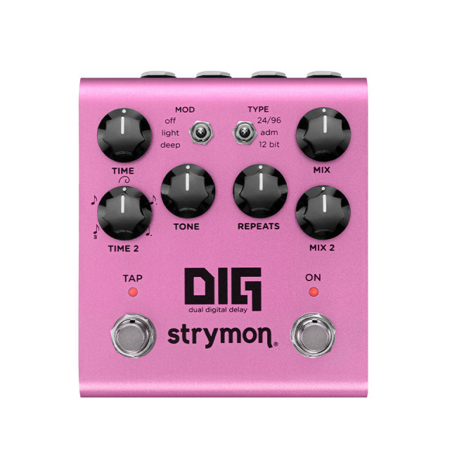 ギター Strymon DIG Midnight with Mini switch STRYMON DIGの使用レビュー！汎用性激高の高性能ディレイ