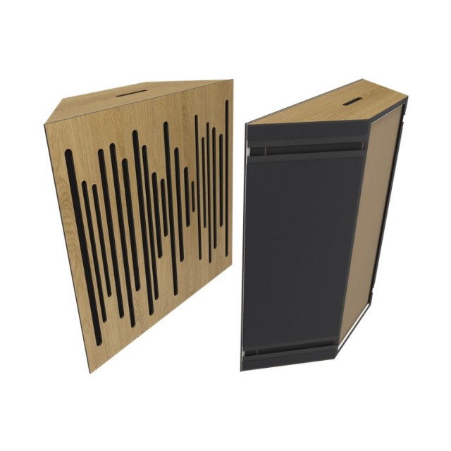 Vicoustic/Super Bass Extreme Ultra Natural Oak (2本)【お取り寄せ商品】