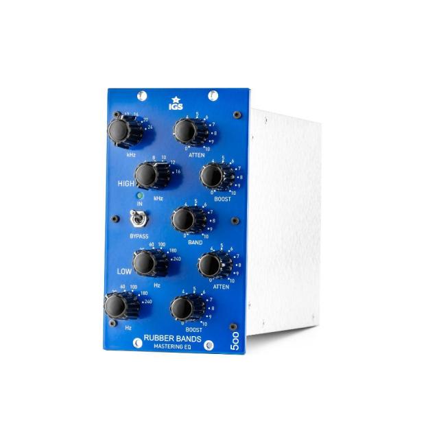 IGS RUBBER BANDS 高級電源ヒューズ付き(230V用) IGS Rubber Bands Stereo Tube Equalizer | FrontEndAudio.com