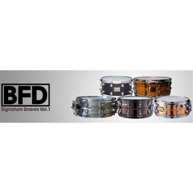 FXPansion/Signature Snares Vol.1【～05/04 期間限定特価キャンペーン】【オンライン納品】【BFD拡張】