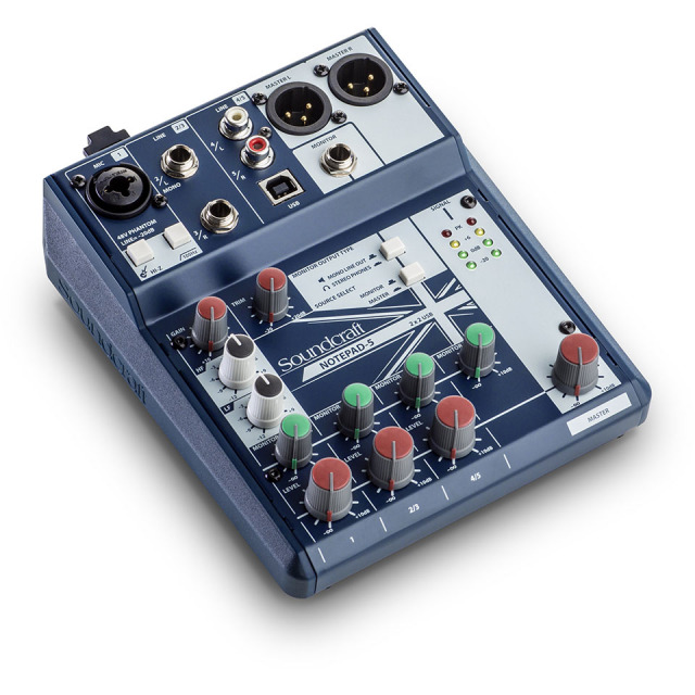 配信機器・PA機器・レコーディング機器 Soundcraft Notepad-5 Amazon | Soundcraft Notepad-5 ミキサー | ミキサー | 楽器