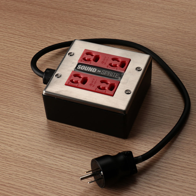 SOUND SPRITE/NSSR 4口電源タップ【受注生産品】